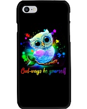 Owl-ways be yourself Phone Case tile