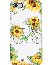 Sunflower bicycle Phone Case i-phone-8-case