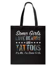 Some Girls Love Beards Tote Bag tile