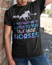 If You Want Me To Listen To You Classic T-Shirt apparel-classic-tshirt-lifestyle-27