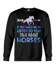 If You Want Me To Listen To You Crewneck Sweatshirt tile