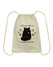 Don't mess with me Drawstring Bag tile