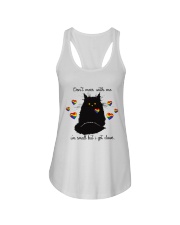 Don't mess with me Ladies Flowy Tank tile