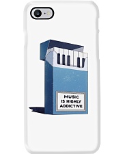 Music is highly addictive Phone Case tile