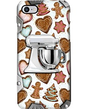 Baking Christmas Metal Pattern Print Phone Case i-phone-8-case