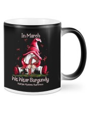 In March We Wear Burgundy Mugs tile