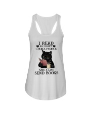 I Read So I Don't Choke People Ladies Flowy Tank tile