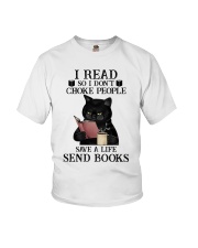 I Read So I Don't Choke People Youth T-Shirt tile