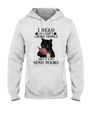 I Read So I Don't Choke People Hooded Sweatshirt tile