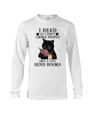 I Read So I Don't Choke People Long Sleeve Tee tile