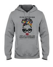Autism mom Hooded Sweatshirt tile