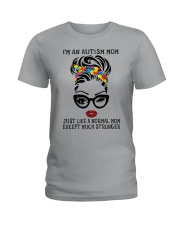 Autism mom Ladies T-Shirt tile