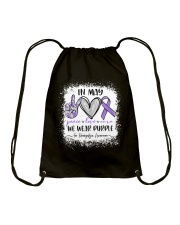 In May We Wear Purple For Fibromyalgia Awareness Drawstring Bag tile