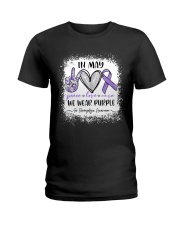 In May We Wear Purple For Fibromyalgia Awareness Ladies T-Shirt tile
