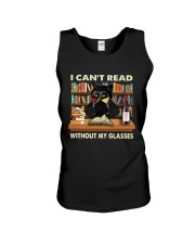 Cant Read Without My Glasses Unisex Tank tile