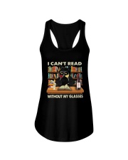 Cant Read Without My Glasses Ladies Flowy Tank tile