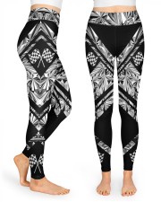 Racing Girl High Waist Leggings front