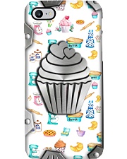 Love Baking Metal Pattern Print Phone Case i-phone-8-case