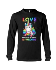 Because Murder Is Wrong Long Sleeve Tee tile