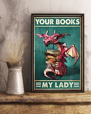 Your Books My Lady 11x17 Poster lifestyle-poster-3