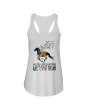 Live with A Spirit Ladies Flowy Tank tile