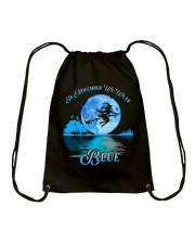 In November we wear Blue Drawstring Bag tile