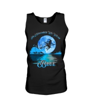 In November we wear Blue Unisex Tank tile