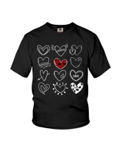 Accept Understand Love Valentine Youth T-Shirt tile