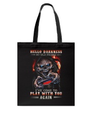 Hello Darkness My Old Friend Tote Bag tile