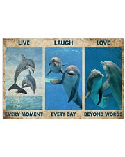 Live Every Moment 17x11 Poster front