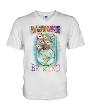 Be Kind V-Neck T-Shirt tile