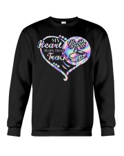 My Heart Is On That Track Crewneck Sweatshirt tile