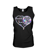 My Heart Is On That Track Unisex Tank tile