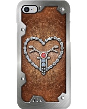 Biker Metal Pattern Print Phone Case i-phone-8-case