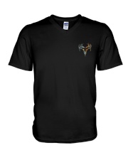 Deer Hunting V-Neck T-Shirt tile
