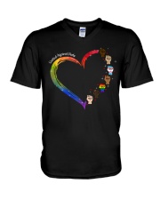 United Against Hate V-Neck T-Shirt tile
