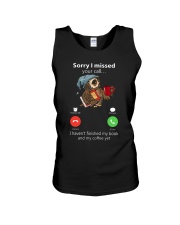 Sorry For The Missed Calls Unisex Tank tile