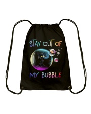 Stay Out Of My Bubble Valentine Drawstring Bag tile