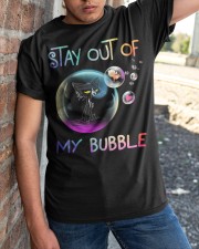Stay Out Of My Bubble Valentine Classic T-Shirt apparel-classic-tshirt-lifestyle-27