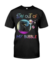 Stay Out Of My Bubble Valentine Classic T-Shirt front