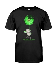 In May We Wear Green Classic T-Shirt front