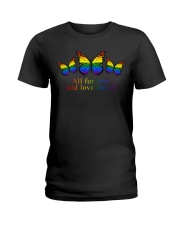 Become The Change Ladies T-Shirt front