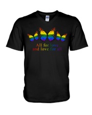 Become The Change V-Neck T-Shirt tile