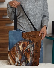 Horse lovers All-over Tote aos-all-over-tote-lifestyle-front-10