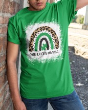 One lucky mama Patrick's day Classic T-Shirt apparel-classic-tshirt-lifestyle-27