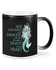 She laughed and dance Mugs tile