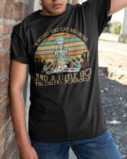 I'm Mostly Peace Love And Cactus Classic T-Shirt apparel-classic-tshirt-lifestyle-27