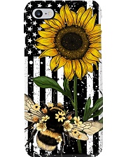 Bee And Sunflower Phone Case i-phone-8-case