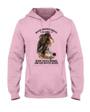 Never Underestimate Hooded Sweatshirt front