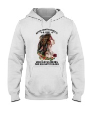 Never Underestimate Hooded Sweatshirt tile